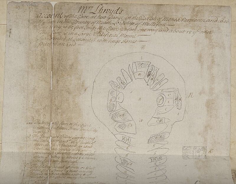 One of the first ever references to Newgrange comes from document dated from the 1690s.