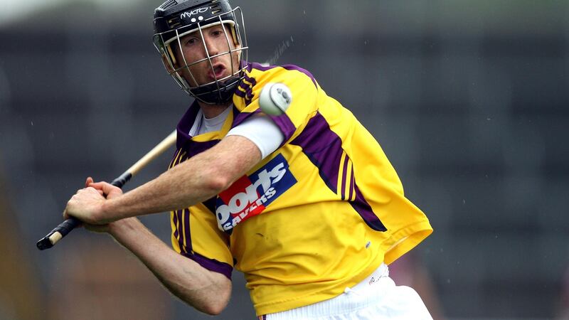 Diarmuid Lyng: the Wexford hurler was at the top of his game when his physical wellbeing completely collapsed. Photograph: Dan Sheridan/Inpho