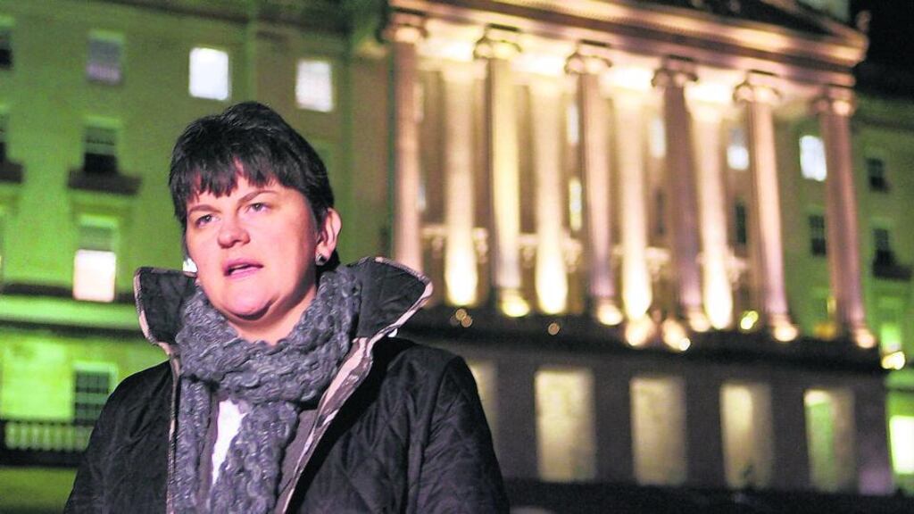 The North’s Finance Minister Arlene Foster has welcomed the decision by Teleperformance to operate the Enniskillen contact centre. Photo: PA Wire