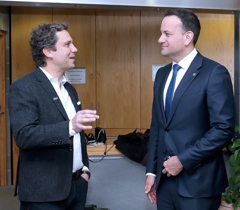Kargman with An Taoiseach, Leo Varadkar