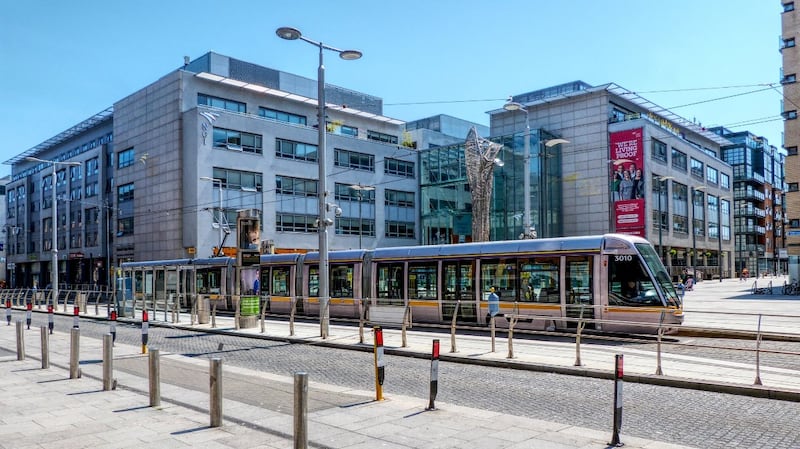 Student accommodation at Mayor Square in Dublin's IFSC, adjacent to the National College of Ireland campus