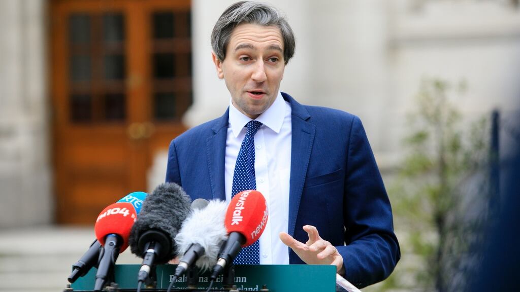 Minister for Higher Education Simon Harris is working on a plan  to ensure the cost of mandatory hotel quarantine for students returning to Ireland from Erasmus can be covered for students. Photograph: Gareth Chaney/Collins
