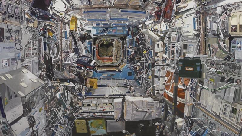 Colin Martin’s Space Station: on display at Royal Hibernian Academy, 15 Ely Place, until August 10th.