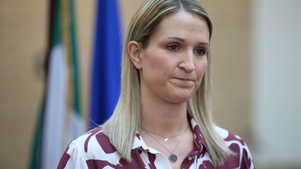 Minister for Justice Helen McEntee has said she intends to take time to spend with her first child, due in May, the details of how this will work have yet to be determined. File photograph: Nick Bradshaw