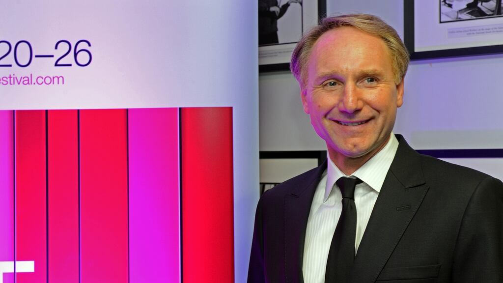 Dan Brown: author will take to the Society Stage at 3.15pm, to speak on whether science will kill God. Photograph: Eric Luke