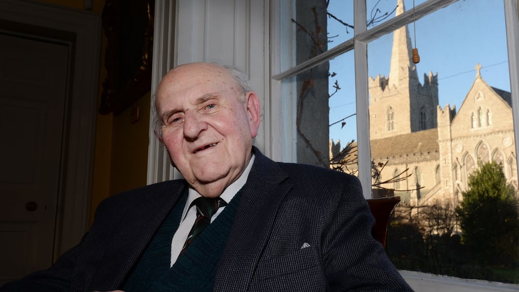 Victor Griffin, former dean of St Patrick’s Cathedral, who has died. Photograph: Alan Betson