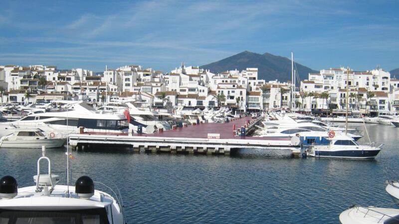 The marina in Puerto Banús