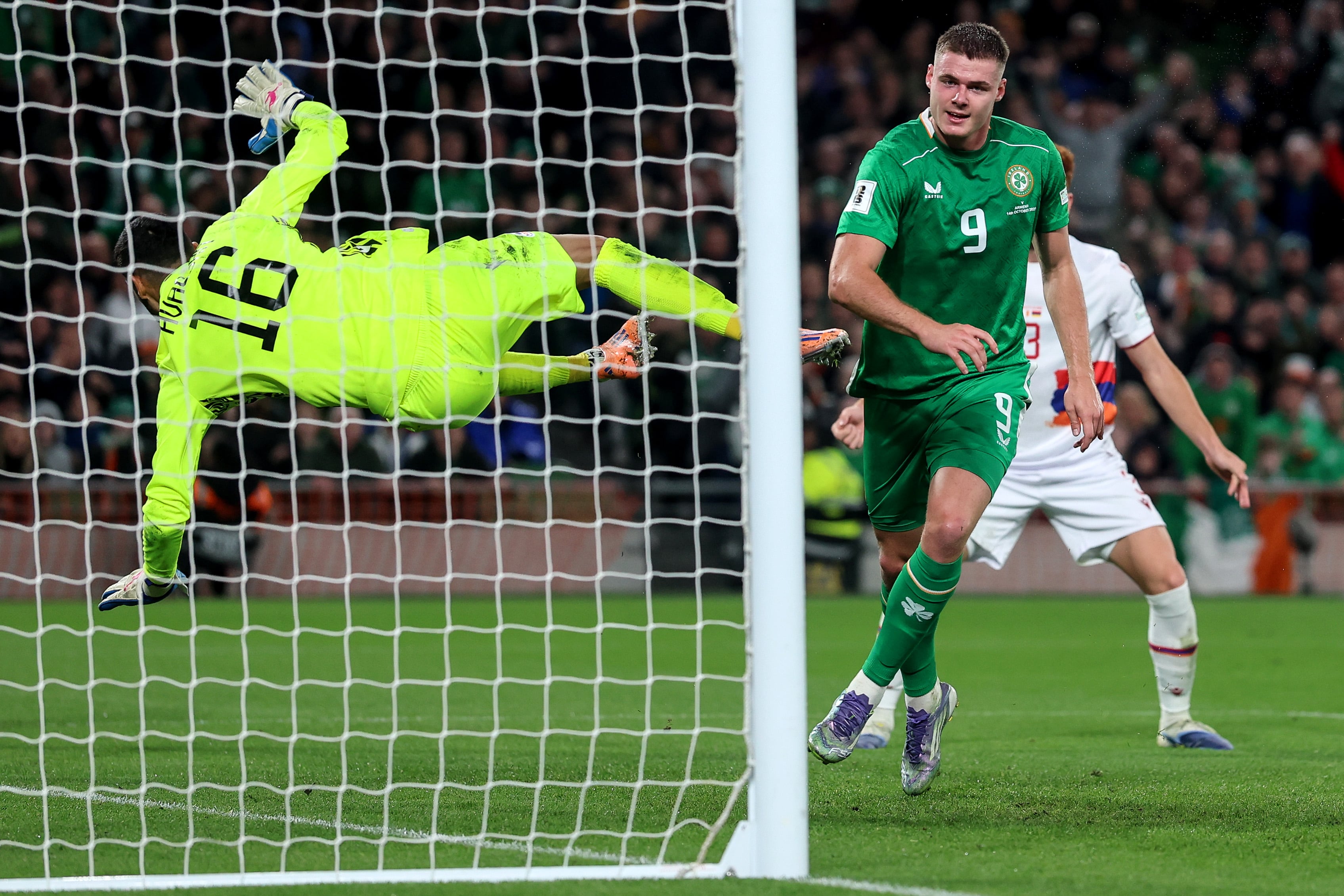 Evan Ferguson named in Ireland squad for Portugal and Hungary World Cup qualifiers