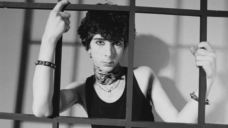 Marc Almond of Soft Cell in a studio in London in June 1982. Photograph: Fin Costello/Redferns