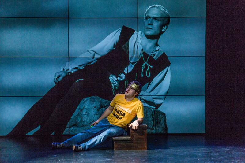 Teatro La Plaza's production of Hamlet. Photograph: Roxana Rodriguez