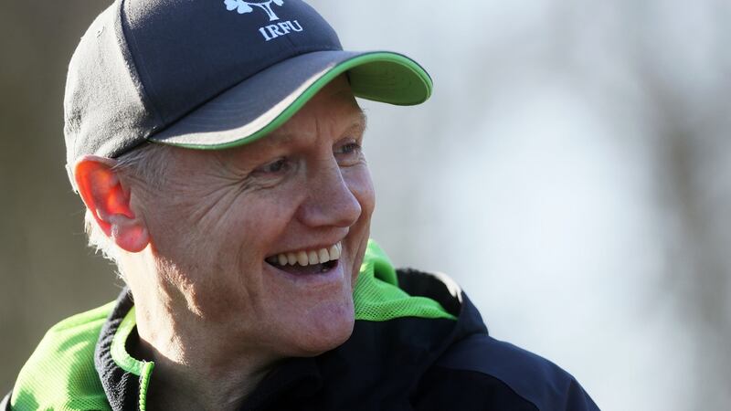 Ireland’s coach Joe Schmidt: will move into joint second place on the all-time Irish coaches list with Wales match. Photograph: PA