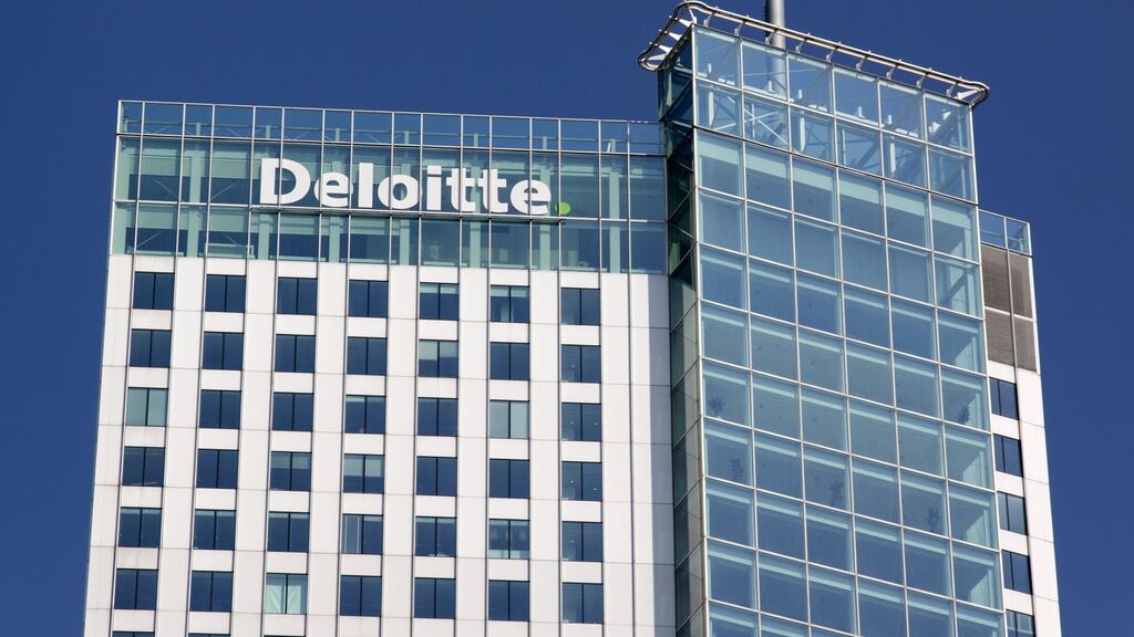 A Deloitte office in the Netherlands. The firm’s Irish member topped the league table of corporate deals for the first half of this year.