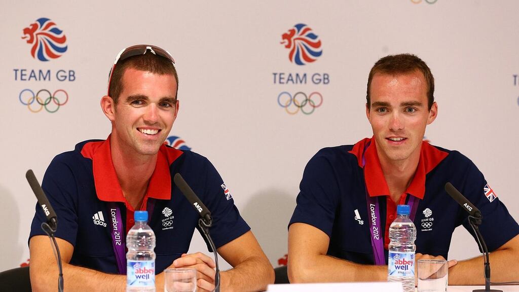 Richard and Peter Chambers: will shoot it out in one of the most early-awaited duels at British trials.