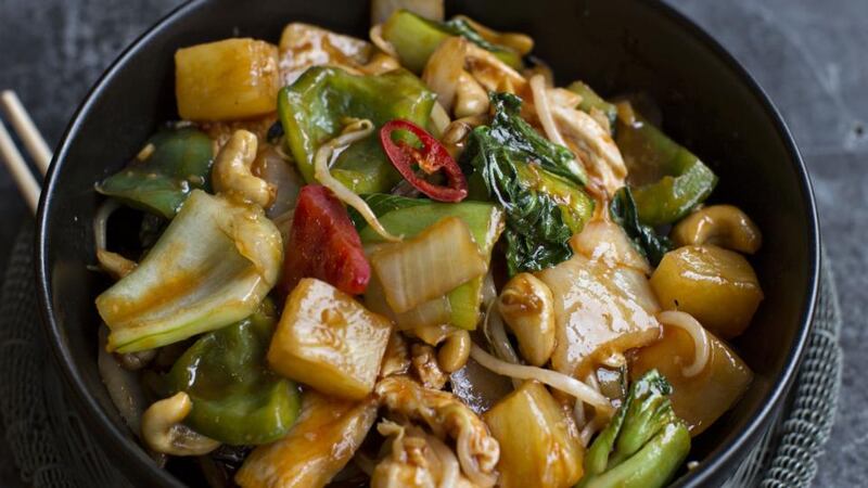 Gary Rhodes’ sweet and sour chicken  on sale at Camile Thai Kitchen