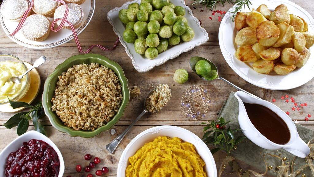 Morton’s family-run food store in Ranelagh, Dublin 6, is selling a “Christmas Trimmings” box with everything – except turkey