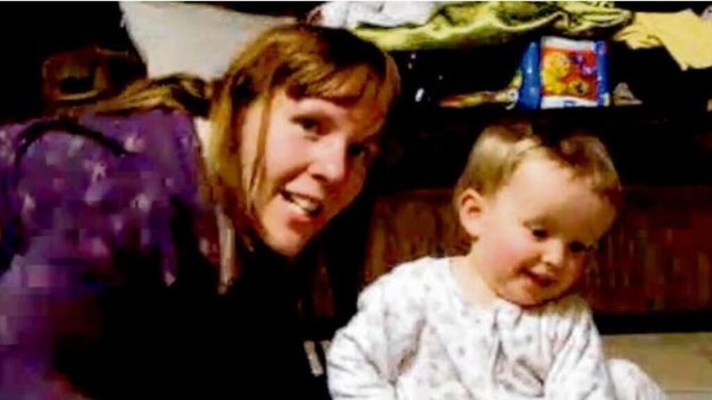 Rebecca Saunders and Clarissa. File photograph: Michael Mac Sweeney/Provision