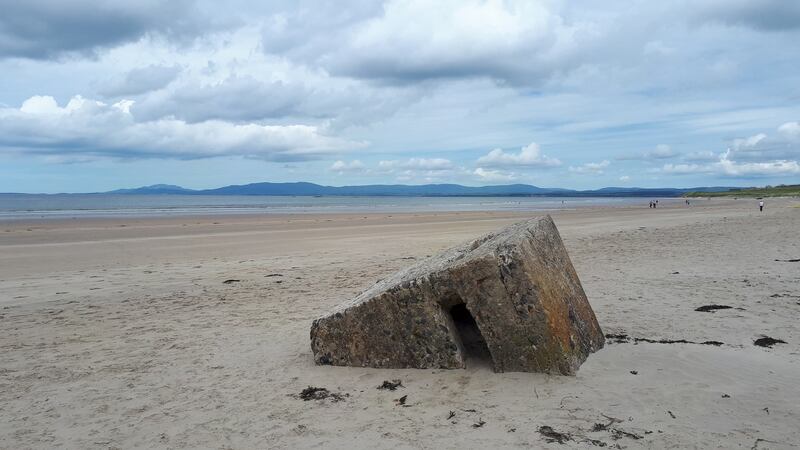 A second World War-era machine gun pillbox at Rossnowlagh, Co Donegal, June 2019. Photograph: John Gibney