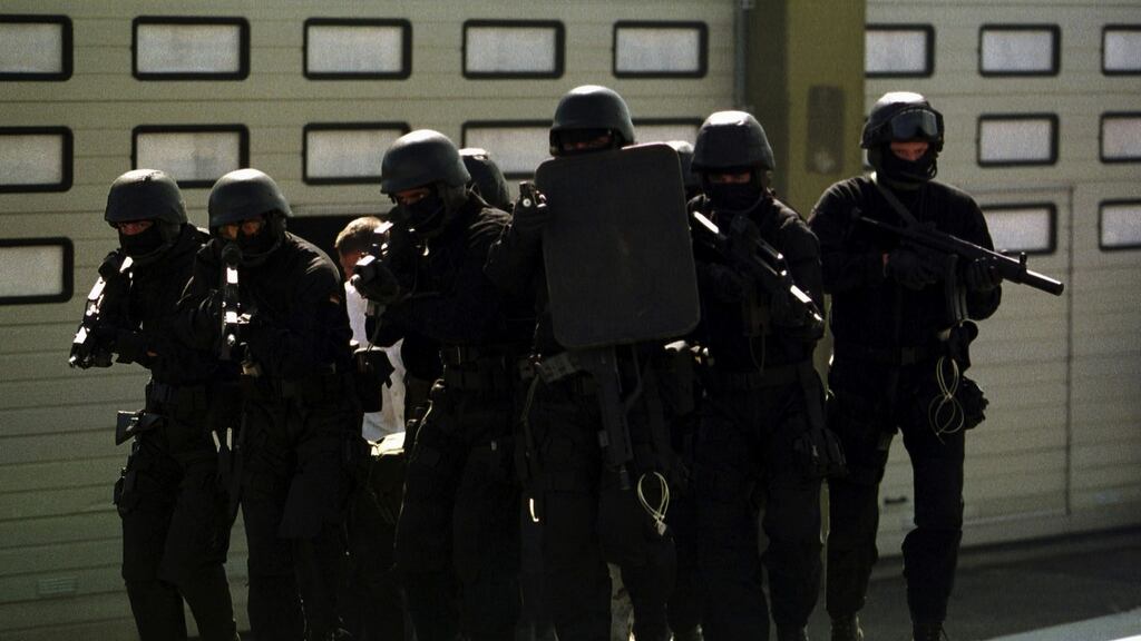 German army KSK special forces members: At least 20 known neo-Nazis are members of the elite unit, according to a report last year by the military intelligence service. Photograph: Ulrich Baumgarten