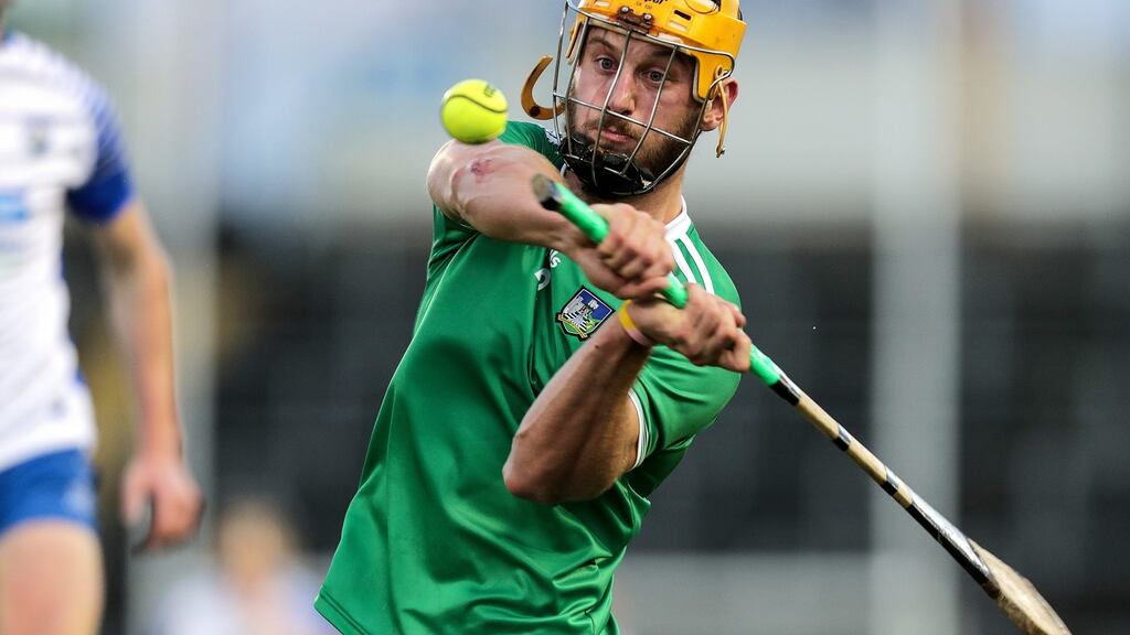 Limerick’s Tom Morrissey: ‘Experience does bring calmness.’ Photograph: Laszlo Geczo/Inpho