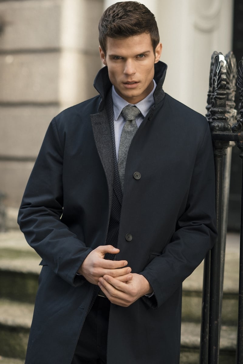 The Banagher reversible coat by Magee was 595, sale price 416,50