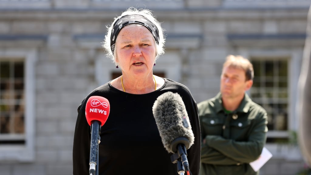 People Before Profit TD Bríd Smith said it was ‘not good enough’ that the review was not yet fully under way. Photograph: Dara Mac Dónaill