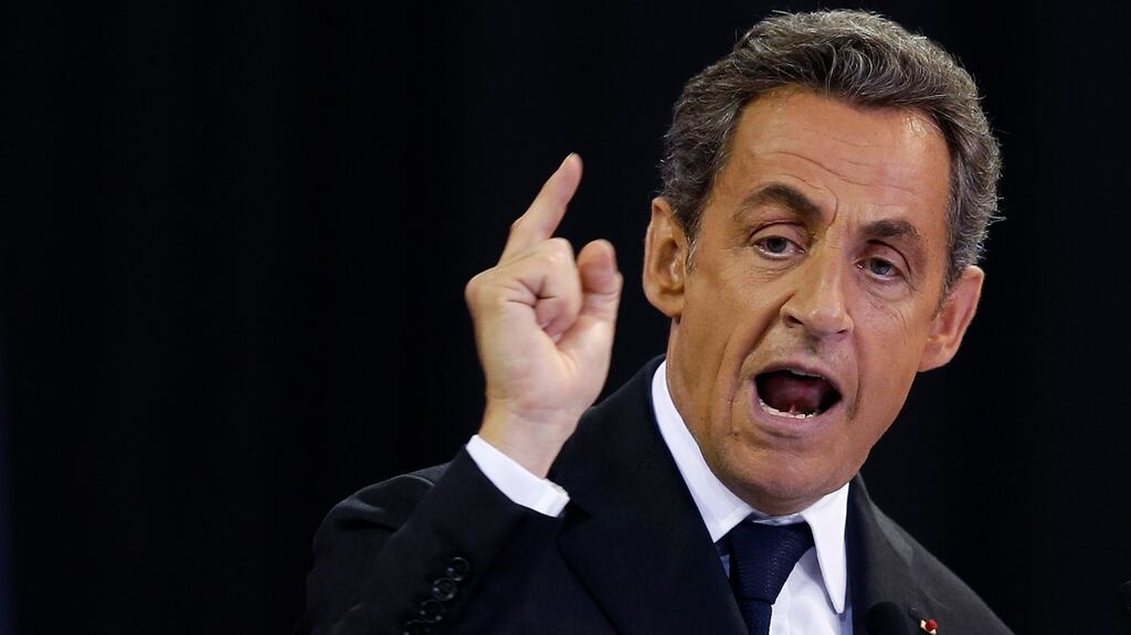 Former French president Nicolas Sarkozy said: “We cannot speak about economic integration without the convergence of fiscal systems.” Photograph: Vincent Kessler/Reuters