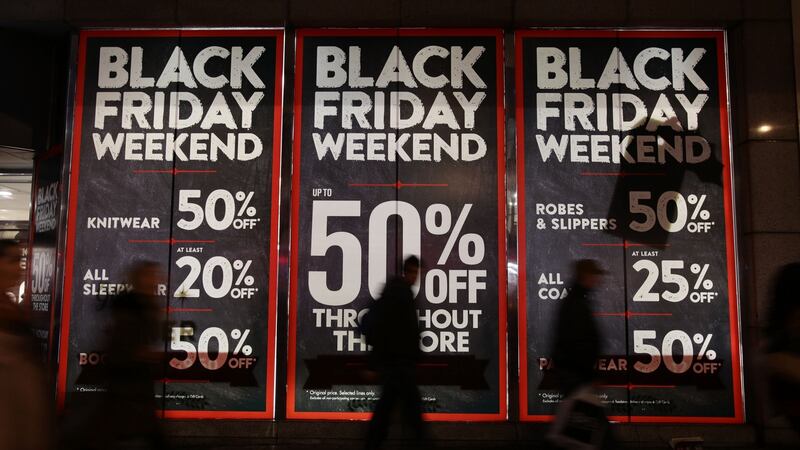 Black Friday. Photo credit should read: Yui Mok/PA Wire