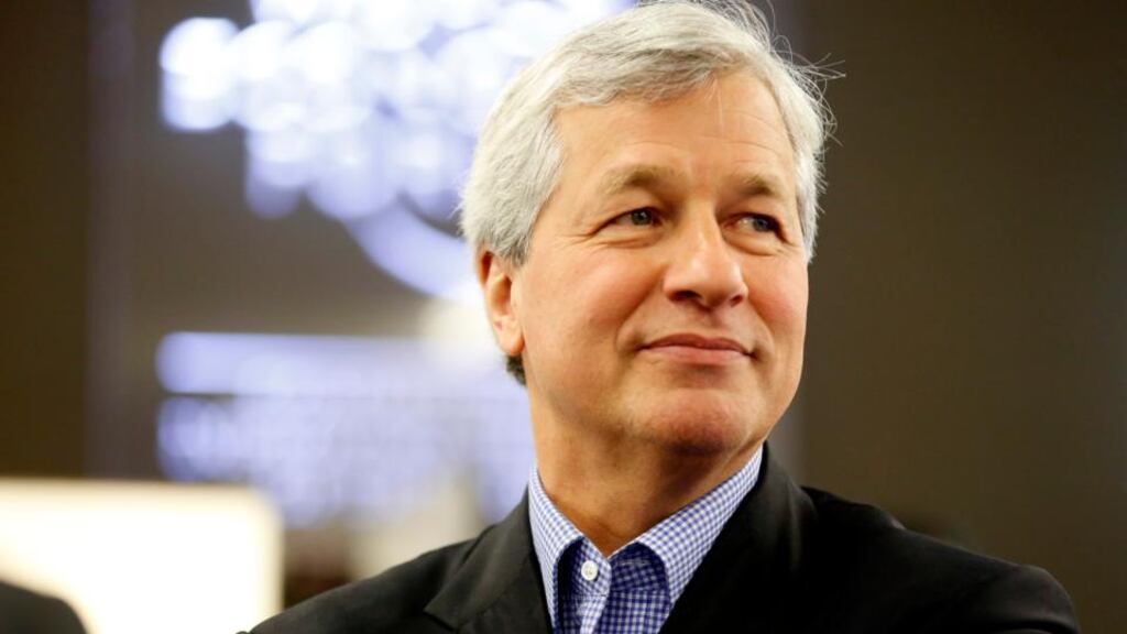 James “Jamie” Dimon, chief executive officer of JPMorgan Chase & Co, whose eight years atop the US bank have made him one of Wall Street’s most powerful leaders, said he’ll start treatment for throat cancer, raising new questions about succession plans. Photograph: Jason Alden/Bloomberg