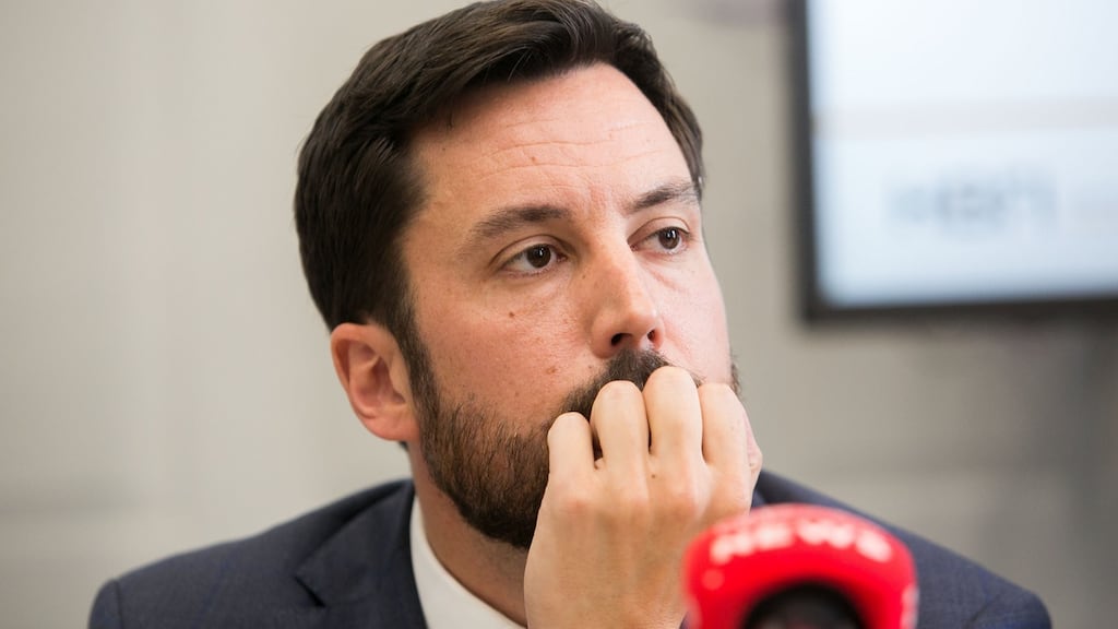 Minister for Housing Eoghan Murphy compared co-living spaces to a ‘very trendy, kind of boutique hotel type place’. Photograph: Gareth Chaney/Collins
