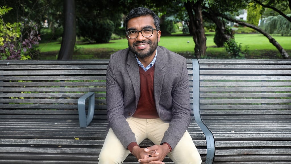 Dr Thamil Ananthavinayagan:‘Everything I am is today is because of my parents’. Photograph: Crispin Rodwell//The Irish Times