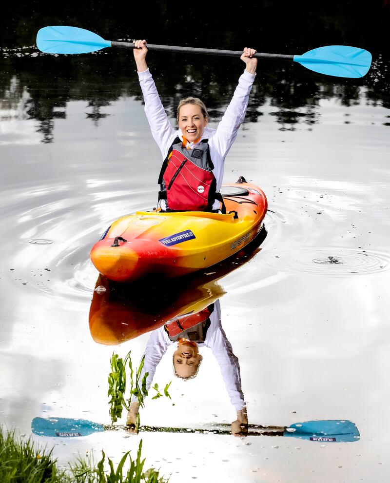 Carlow native Kathryn Thomas in the beautiful surroundings of St. Mullins