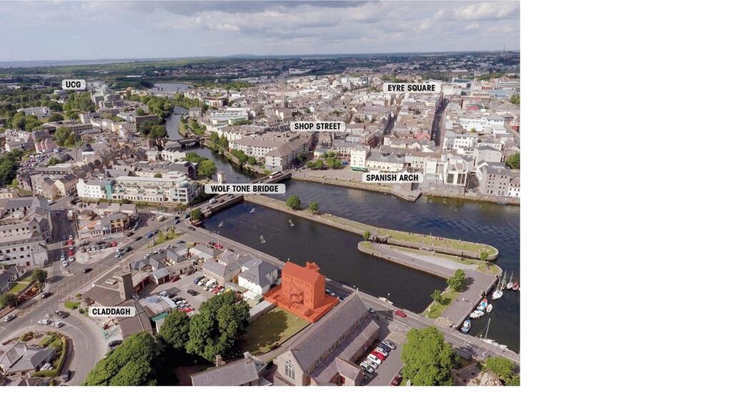 Claddagh National Piscatorial School: the listed house overlooks the Claddagh Basin