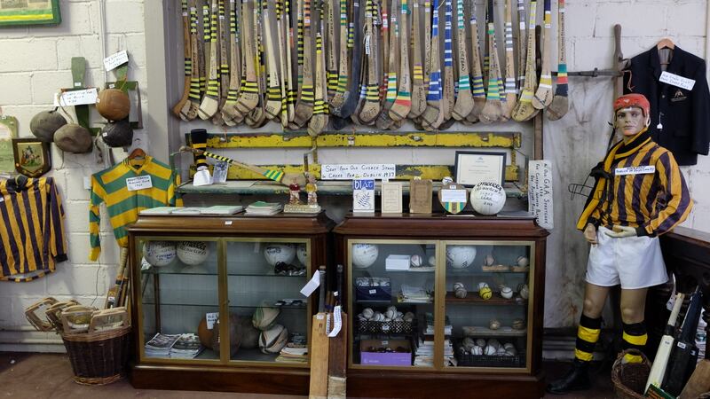 Some of the hurling memorabilia up for auction