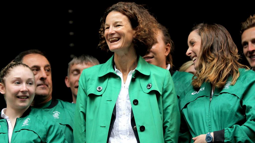 Team Ireland’s chef de mission Sonia O’Sullivan during the London Olympic Games in 2010. Photograph: James Crombie/Inpho