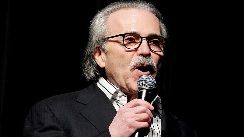 David Pecker, Chairman and CEO of American Media Inc, which publishes the ‘National Inquirer’. Picuterd in 2014.  Photograph: Reuters/Marion Curtis