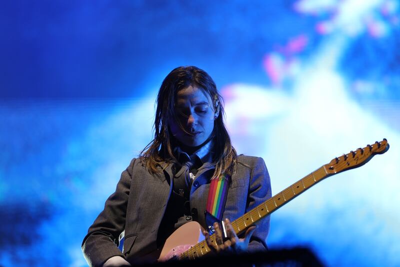 Julien Baker performing at Royal Hospital Kilmainham, Dublin. Photograph: Nick Bradshaw