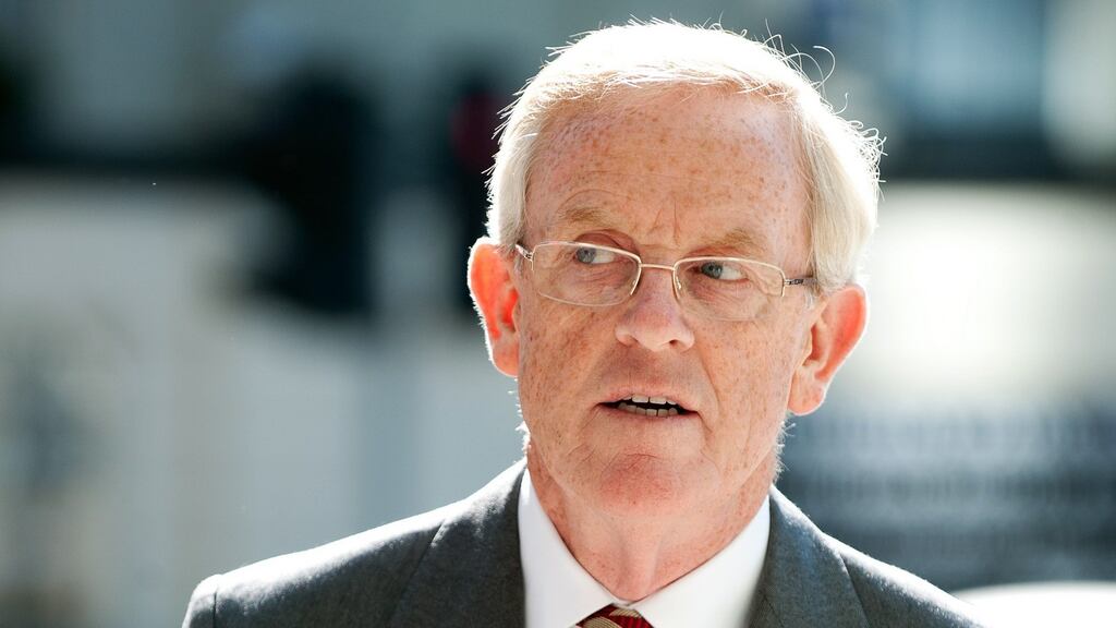 Witness Frank Dunlop arriving at Dublin Circuit Criminal Court earlier this month. Photograph: Collins Courts