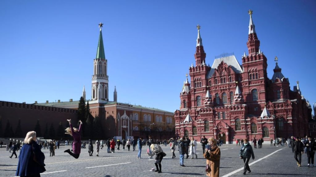 Most companies pulling out of Russia had little business there anyway, as Russia only accounts for 2 per cent of the global economy. Photograph: AFP via Getty