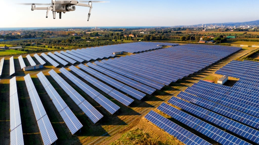 The Durable project is investigating the use of drones to discover faults at wind turbines and solar farms
