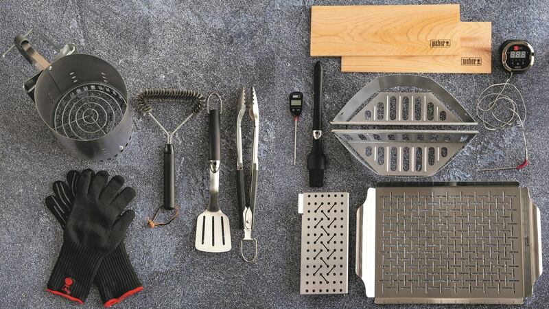 BBQ items can be delivered from Weber.ie