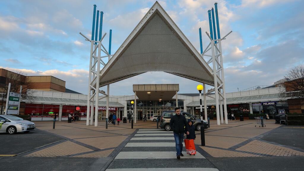 Gardaí responded to reports of a public order incident near Blanchardstown shopping centre at approximately 5.40pm. Photograph: Crispin Rodwell