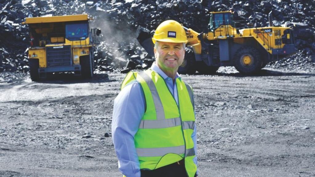 CRH chief executive Albert Manifold: New York listing is “something we keep under review with our advisers”. Photograph: Cyril Byrne