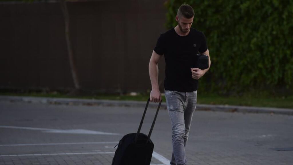 Spain manager Vincent del Bosque has said Manchester United goalkeeper David de Gea must be playing if he is to be considered for Euro 2016 selection. Photograph: Afp