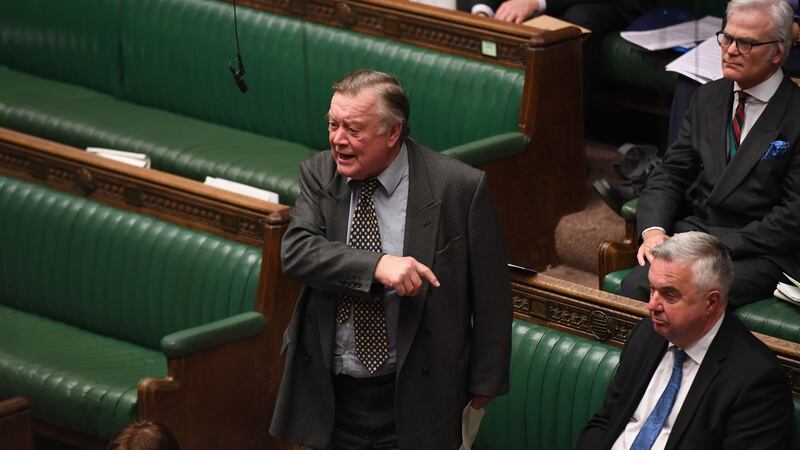 Conservative MP Ken Clarke speaks during a debate on the indicative Brexit votes in the House of Commons in London on Monday. Photograph: UK Parliament/Jessica Taylor/PA Wire