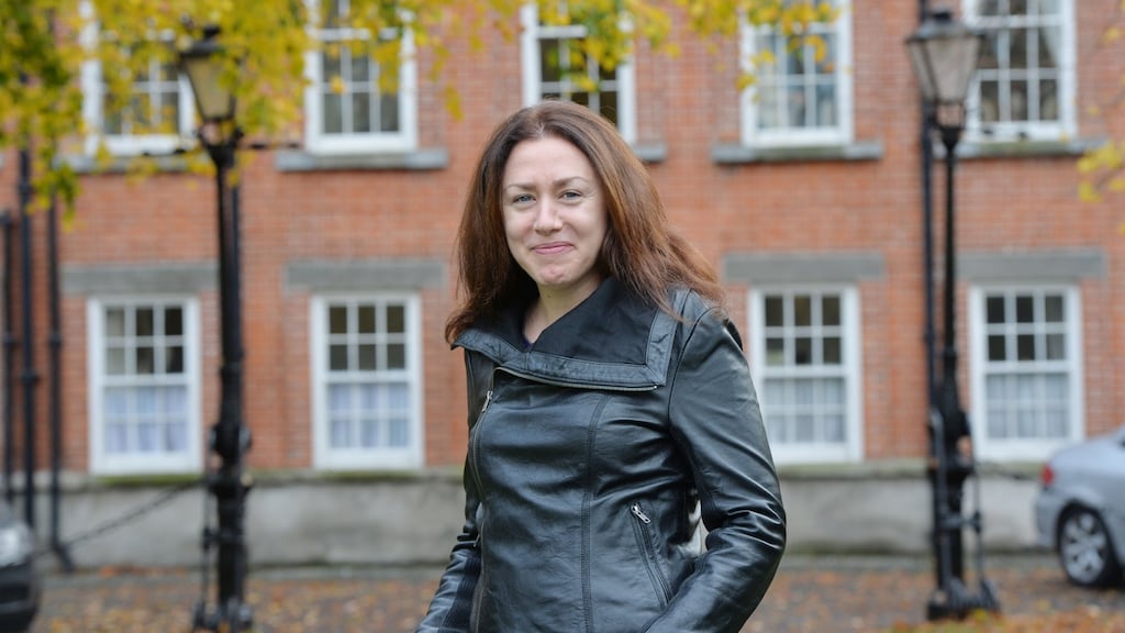 Caitriona Lally: “Learn a trade, one that pays. Worrying about money wastes mental energy that would be better put towards your writing. And don’t expect too much from your first attempts at writing; know that they will be complete muck, but keep ploughing on through the muck.” Photograph: Alan Betson