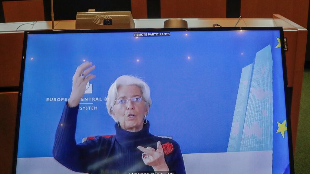 President of the European Central Bank Christine Lagarde.