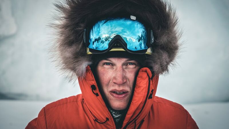 Jost Kobusch is attempting to be the first to scale the world’s tallest mountain in winter alone without supplemental oxygen. Photograph: Daniel Hug via The New York Times