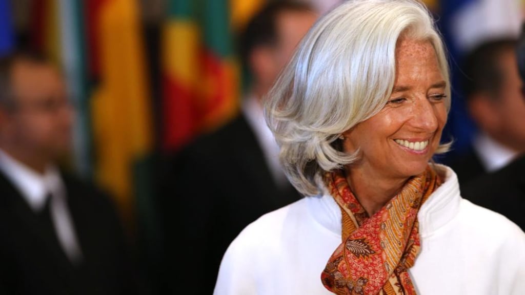Christine Lagarde, who has been managing director of the International Monetary Fund (IMF) since 2011. Photograph: Spencer Platt/Getty Images