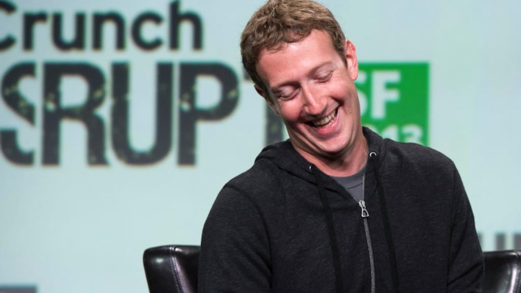 Mark Zuckerberg, founder and chief executive officer of Facebook. Photograph: David Paul Morris/Bloomberg