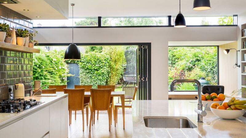 Dining area of eat-in kitchen